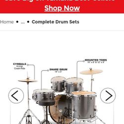 Pretty Much Brand New Ludwig Drumset Complete Plus Xtra Prize 400$