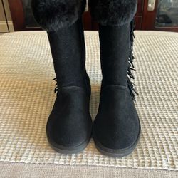 Black Suede Boots