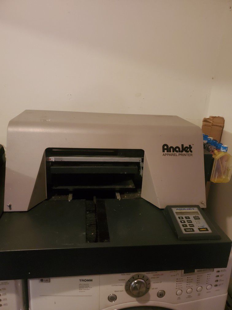 Anajet Fp125 Dtg Printer