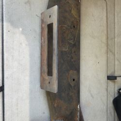 custom hidden winch mount bracket