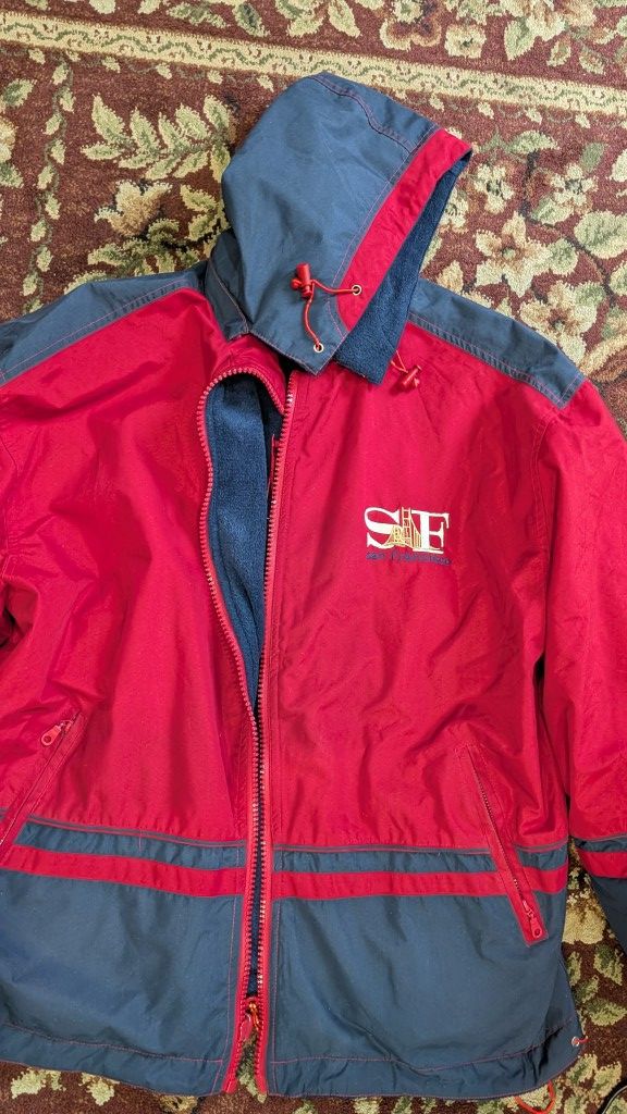 Vintage Reversible San Francisco Jacket (Mens Large)
