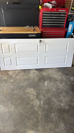 6 panel door with handle