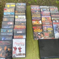 DVDs And DVD Player