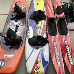 Wake Boards And Skis 