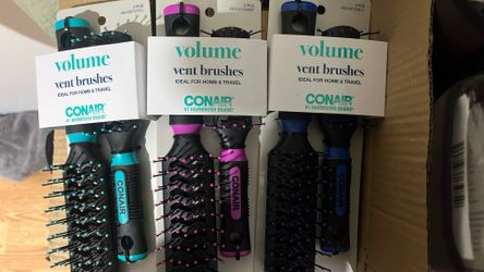 6 Conair Hair Brushes