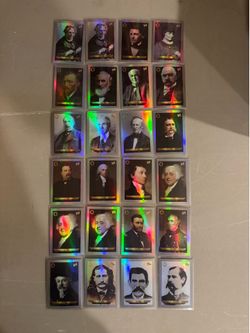 Lot of (24) 2024 Pieces of the Past 1800s Edition Cards