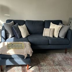 Blue Couch / Sofa