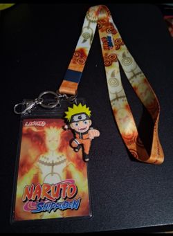 New Naruto Lanyard (45 CM Long) + ID badge ( 12 CM Long x 7 CM width)