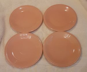 Fiestaware Apricot Salad Plates (4)