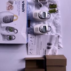 VTech DM221-2 Digital Audio Baby Monitor w 2 Pair For Parts