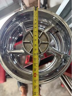 Motorcycle 18 inch rims - never used