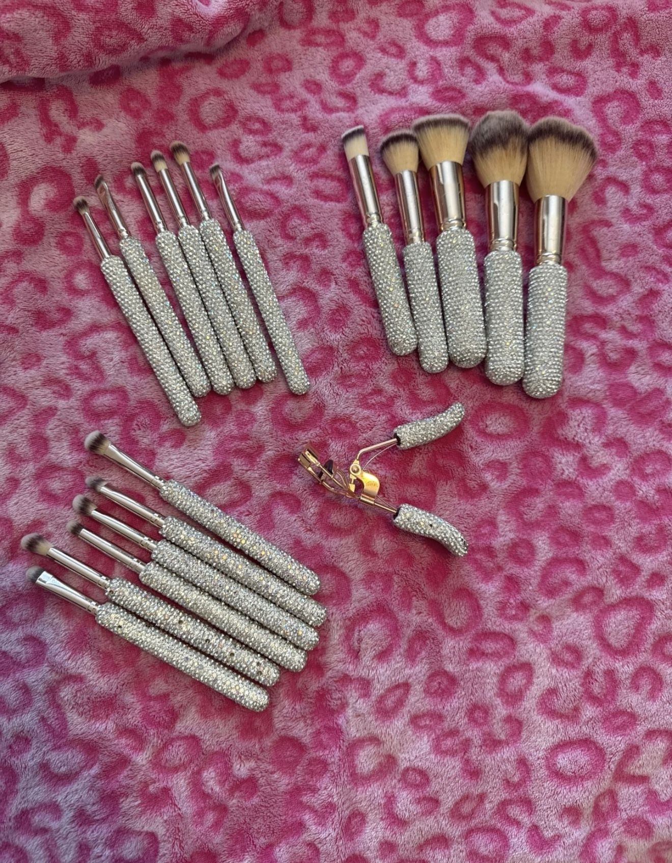 Rhinestone Makeup Brushes