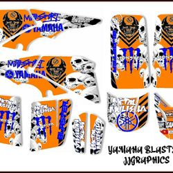 Yamaha Blaster Ys200 Graphic Kit 