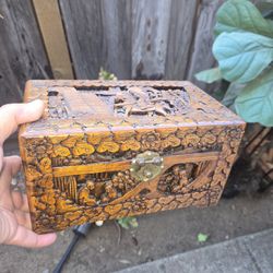 2 Vintage  Wooden Box 