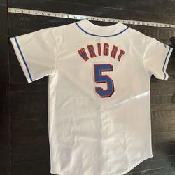 New York Mets Youth David Wright Retired MLB Majestic Jersey for