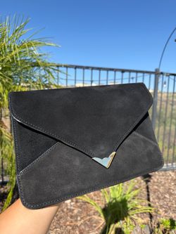 Vintage Steve Madden Suede clutch