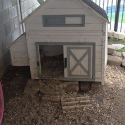 Chicken Coop And Chicken Run