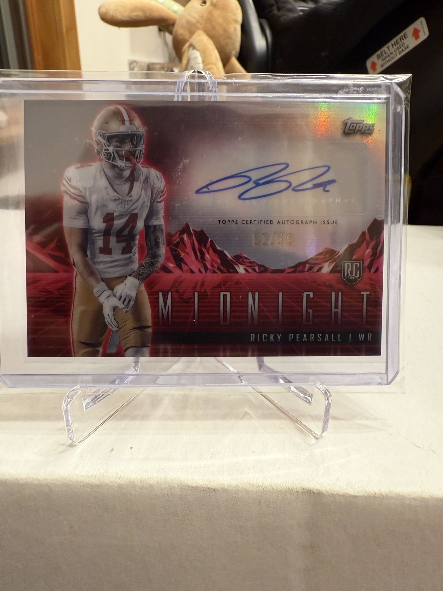 2024 Topps Midnight - Twilight - RICKY PEARSALL Auto /99 - (RC ; AUTO; SP)