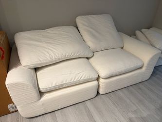 4-Piece Cream Sofa Set – Comfortable & Spacious