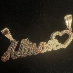 Name Pendant 