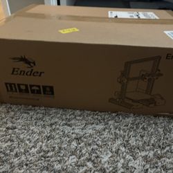 Ended-3 Printer With Filament And Cage