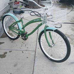 Women's 26" Nirve Paul Frank Beach Cruiser With Basket