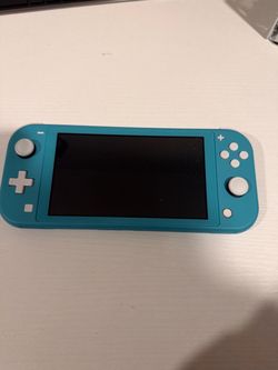 Nintendo Switch Lite Turquoise + Case + Charger | Like New