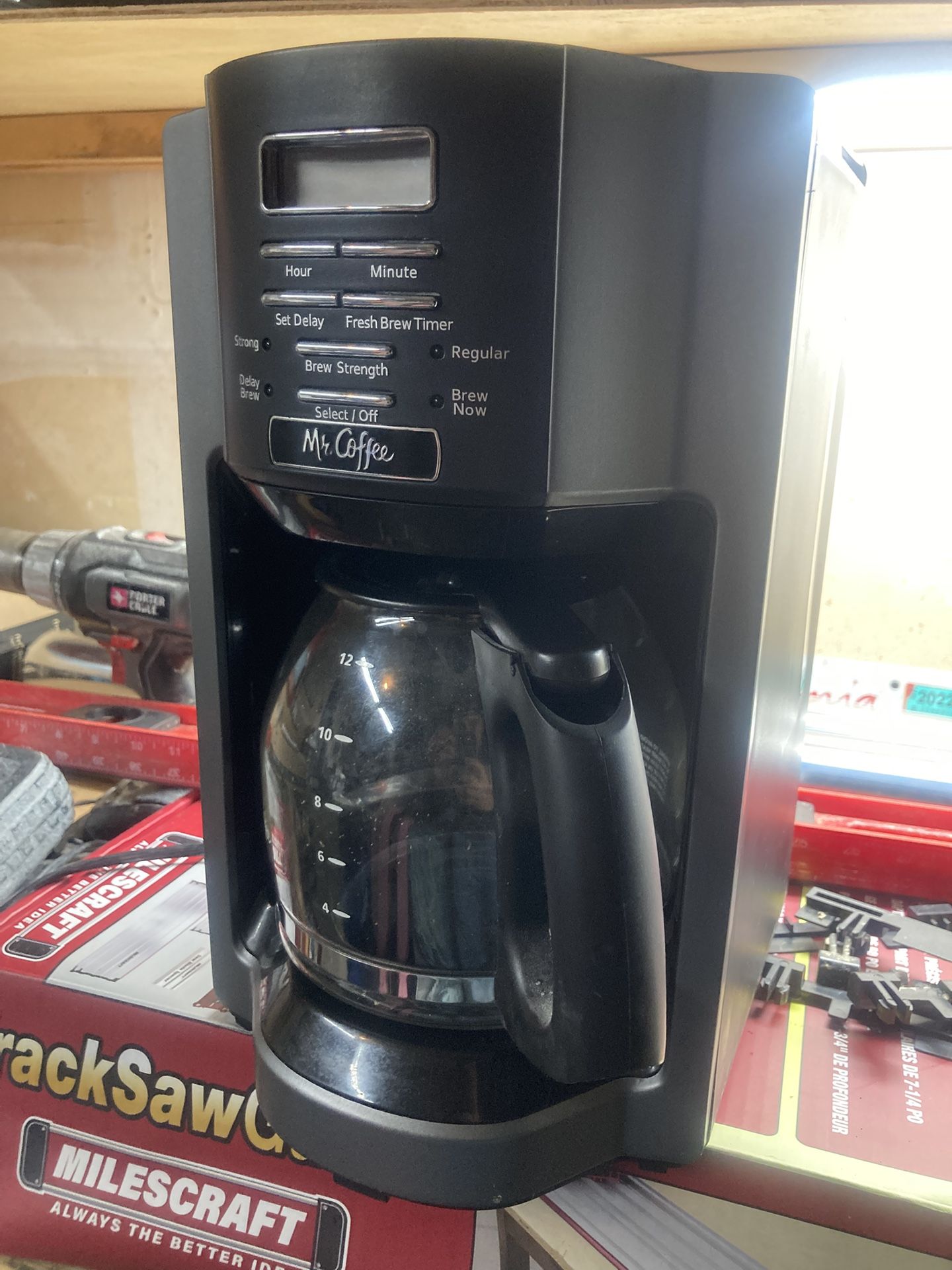 Mr Coffee 12 Cup Programmable With Rapid Brew System 