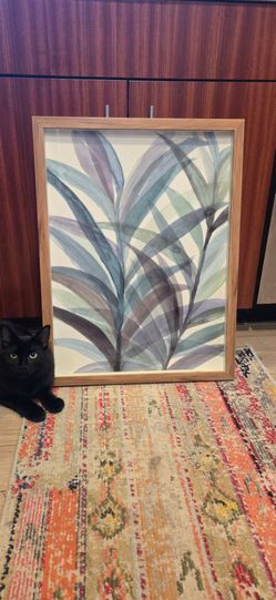 Green and Blue Botanical Wall Art