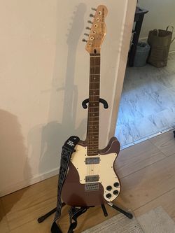 Fender squire tele guitar and amp full seteup