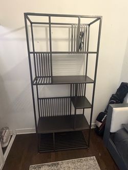 CB2 Metal Shelving Unit