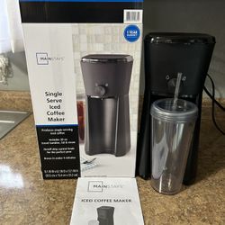 Single Serve Iced Coffee Maker