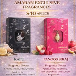 LUXURY AMARAN EXCLUSIVE FRAGRANCES 
