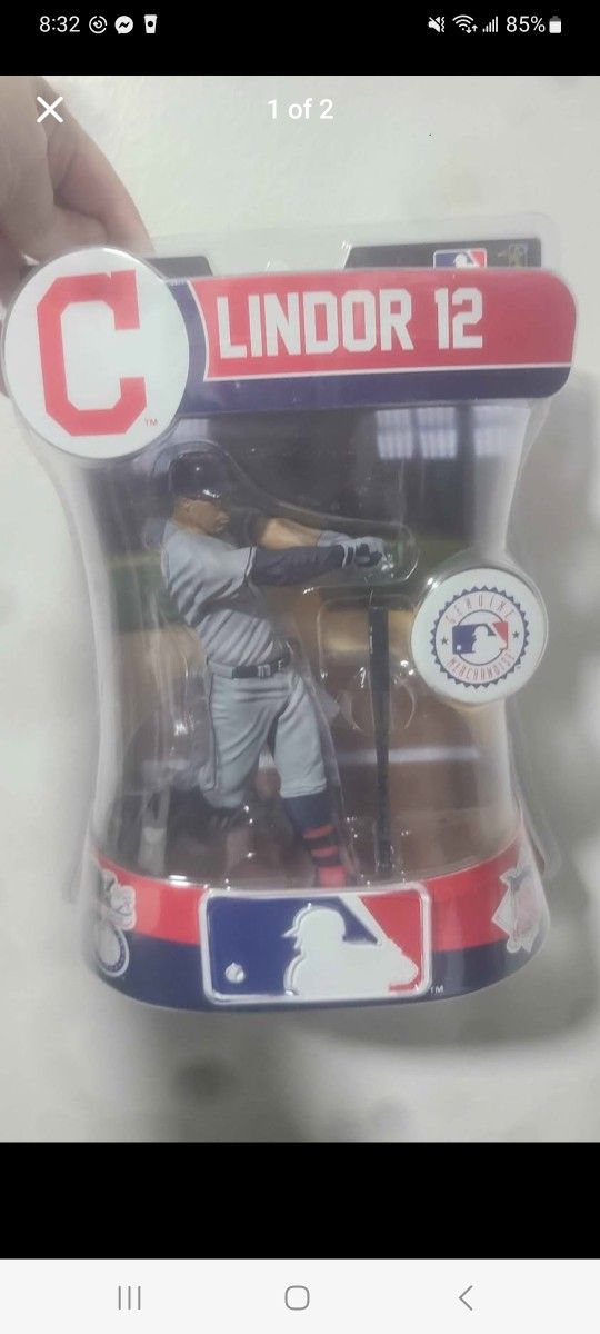MLB Cleveland Indians 6 Inch Figure