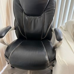 Serta Big & Tall Leather Office Chair 