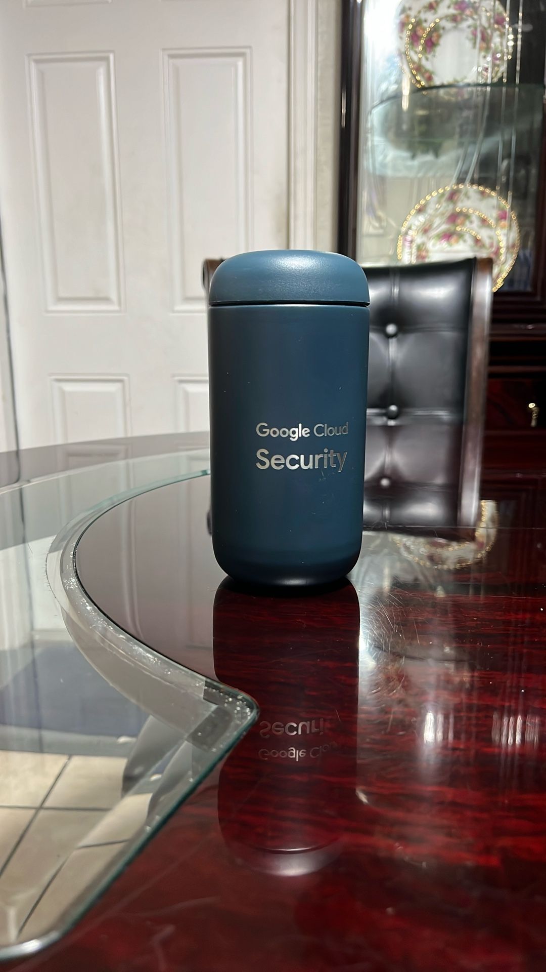 Google Water Bottle Navy Blue