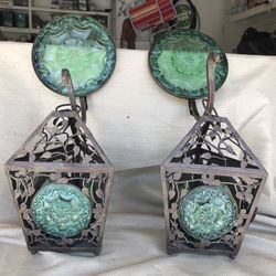 Outdoor Hanging Candle Holders 