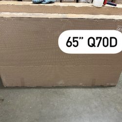 SAMSUNG 65-Inch Class QLED 4K Q70D Series Quantum HDR, Dual LED, Object Tracking Sound Lite, Q-Symphony, Motion Xcelerator Turbo+, Gaming Hub, Smart T