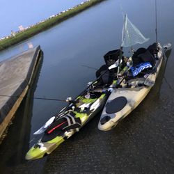 2 Fishing Kayaks
