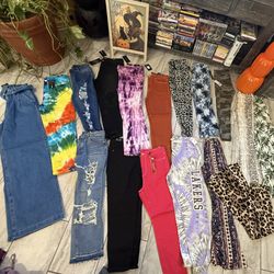 $8 Each New Size Large ,xl, 1x Jeans Leggings Pants Joggers 