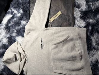 Light oat essential hoodies