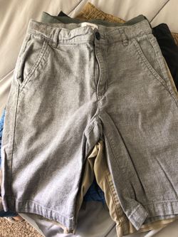 Boys gray shorts