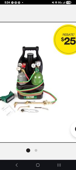 ESAB Victor G150-100-CPT Tote w/ tanks