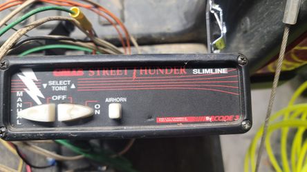 Siren, Speaker, Strobe Lights
