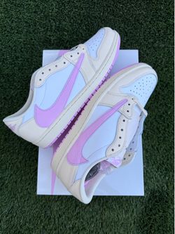 Jordan 1 Retro Low Travis Scott Shy Pink