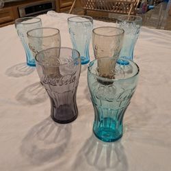 7 Coca-Cola Collector's Edition Glasses