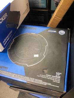 Kicker CompQ10 on sale today for 249.99