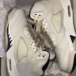 Jordan 5 se Sail/black Size 10