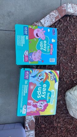 Pampers Easy Ups Training Underwear 2-Box Bundle
