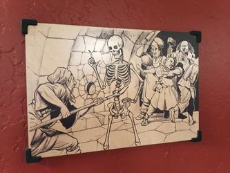Wooden wall art